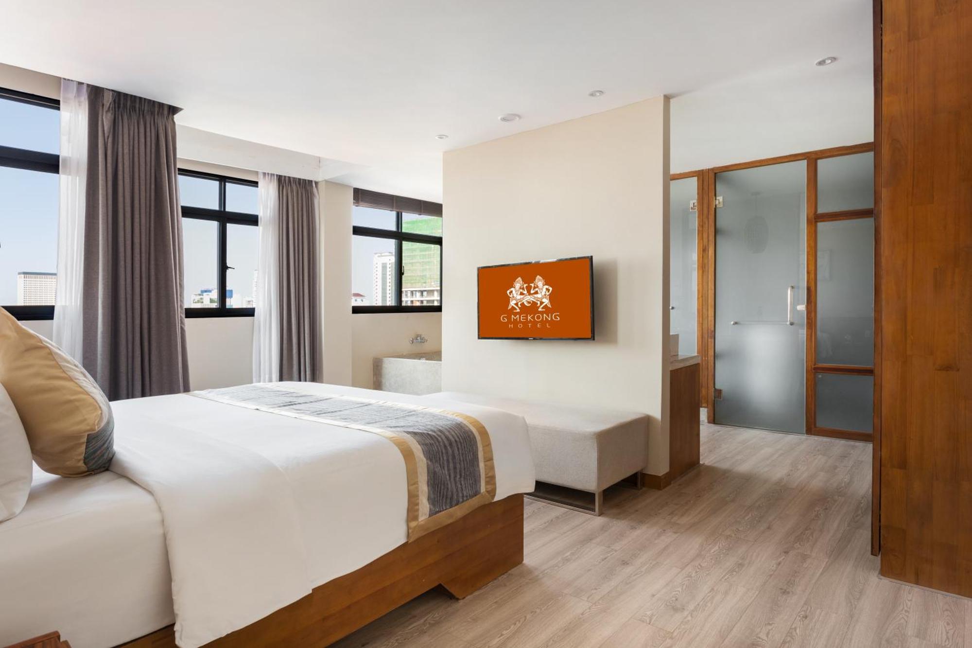 G Mekong Hotel Phom Penh Phnom Penh Zimmer foto